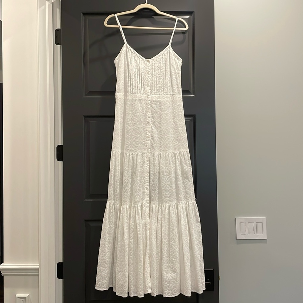 VERONICA BEARD- Alondra pleated-detail dress